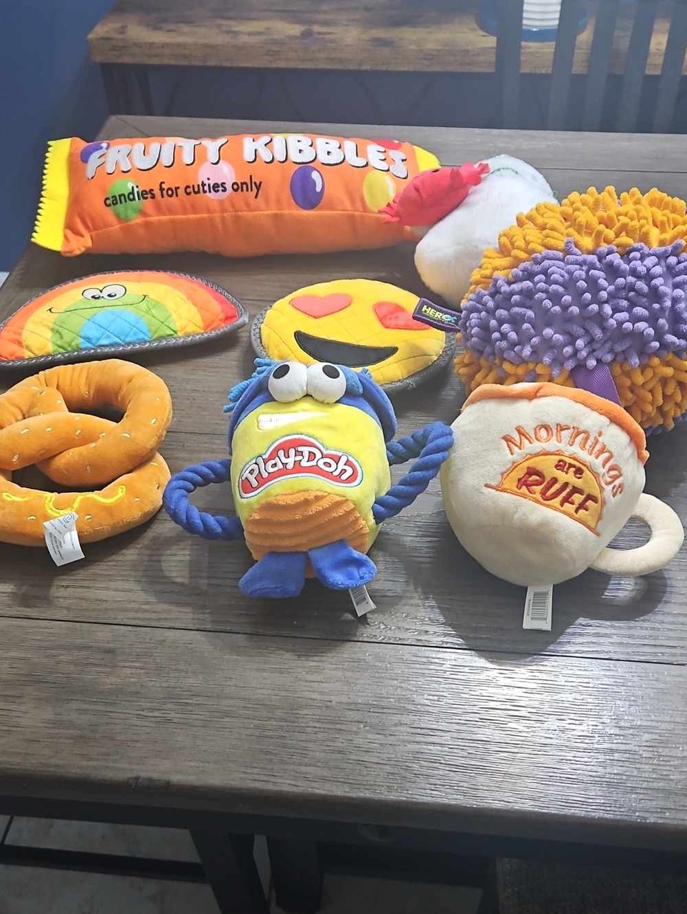 Bundle Of 8 Dog Toys